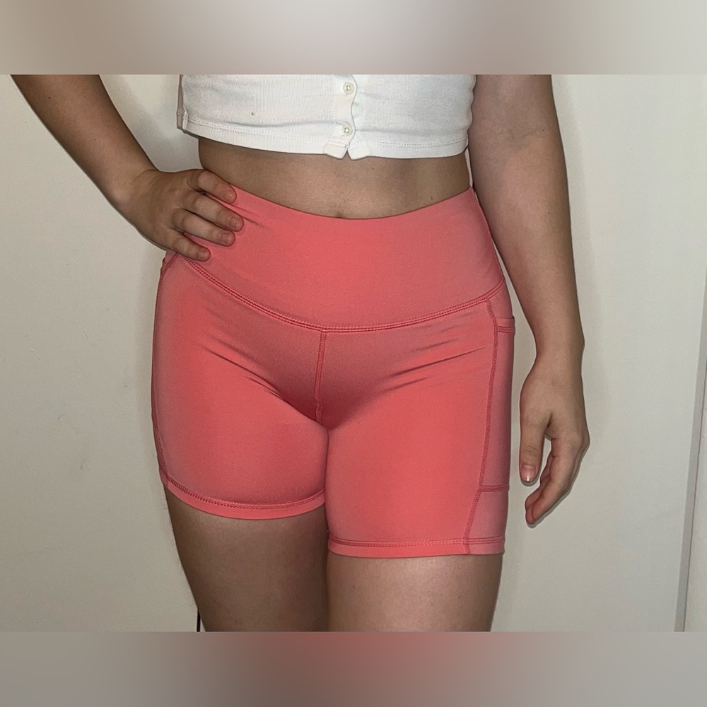 MTA Sports Salmon Colored Shorts